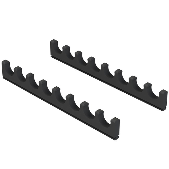 Set of 2 Silicone Strips - Black