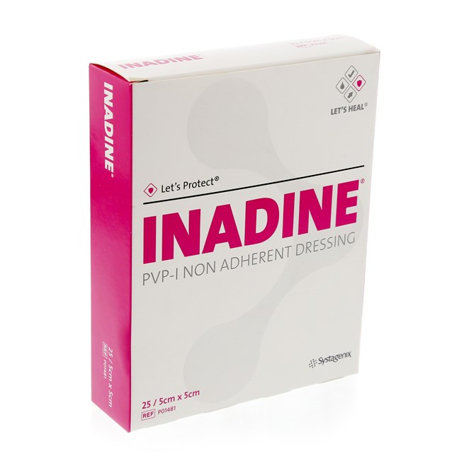 Inadine Dressing 5cm x 5cm