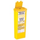 Yellow Sharps Bin 0.5L 