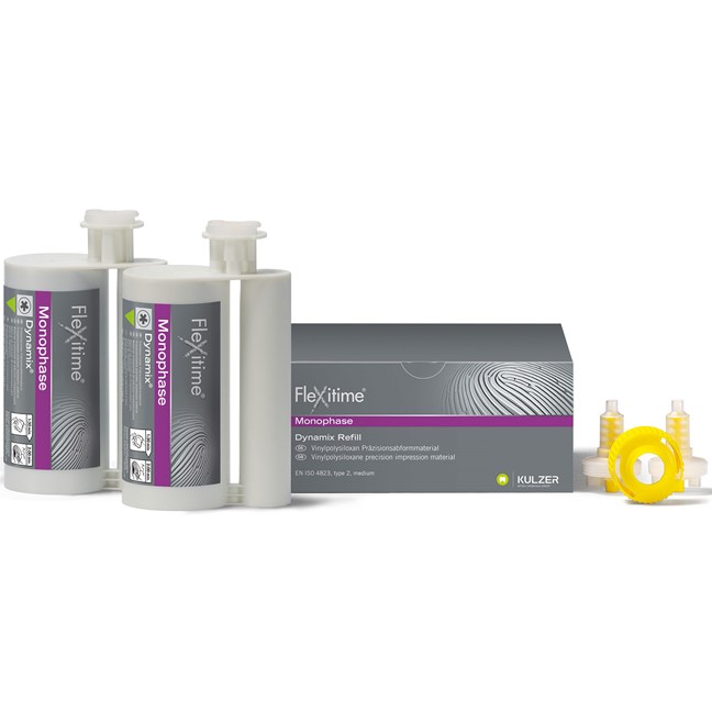 Flexitime Dynamix Impression Material Cartridge Refill Monophase