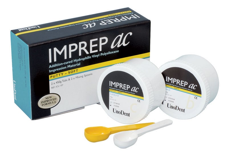 Imprep AC Impression Material Putty Soft (Normal Set) - Bright Yellow 