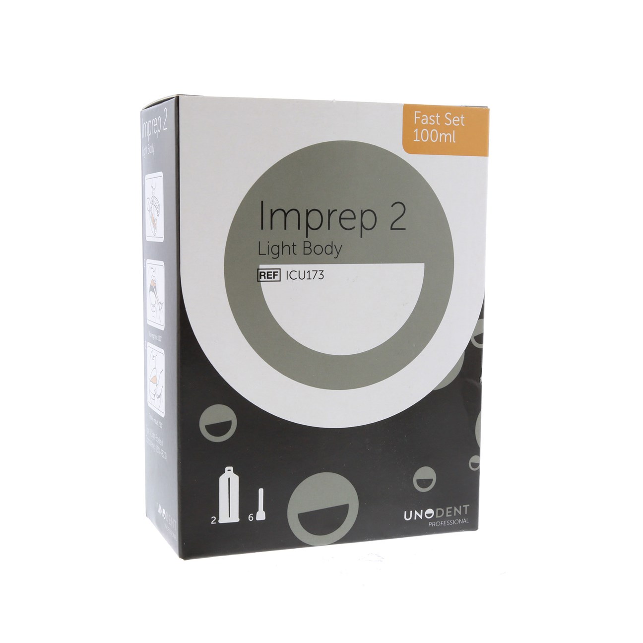 ICU173 Imprep 2 AC Impression Material Wash Fast Set Light Body Rapid