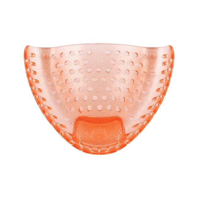 Kiara Impression Trays Edentulous Upper Medium Shallow 5 Orange