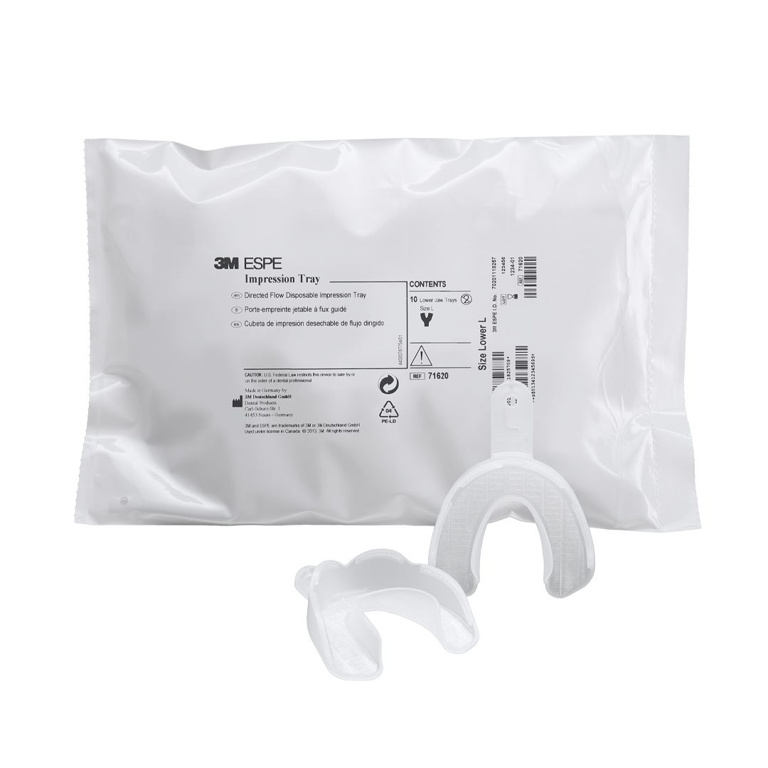 IIM103 3M Disposable Impression Tray Lower Jaw Size Small