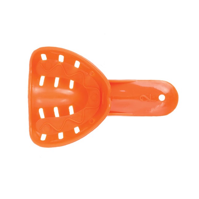 Orthodontic Impression Trays Size 2 Upper X-Small - Orange