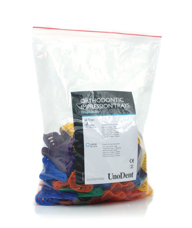 Orthodontic Impression Trays Assorted Upper