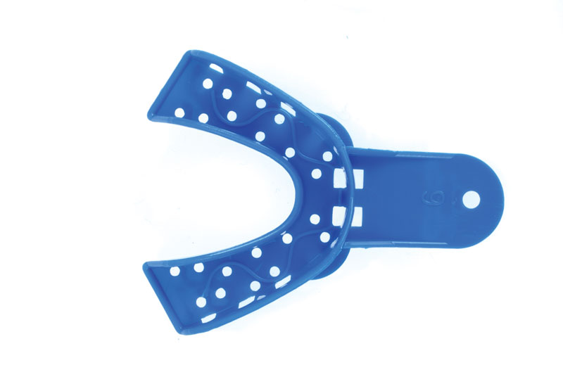 IIU056 Plastic Handled Impression Trays Small Lower