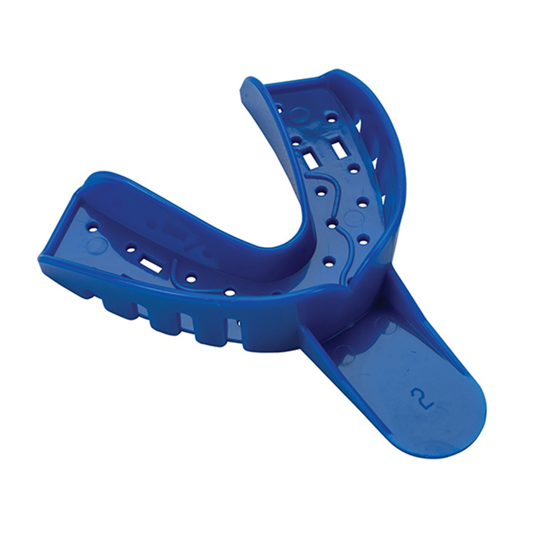 IIU152 Plastic Handled Impression Tray Lower Large