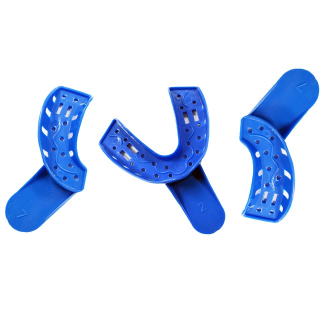 Plastic Handled Impression Tray Partial UL/LR
