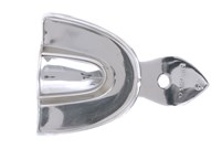 Stainless Steel Impression Trays Plain Upper No.3 Medium 