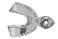 Stainless Steel Impression Trays Plain Lower No.1 XS 