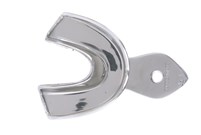 Stainless Steel Impression Trays Plain Lower No.5 XL 