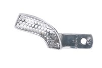 Stainless Steel Impression Trays Perforated Sectional Upper Left/Lower Right 
