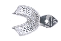 Stainless Steel Impression Trays Perforated Lower No.5 XL 