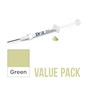 Dryz Syringe Hemostatic Retraction Paste Value Pack (Green)