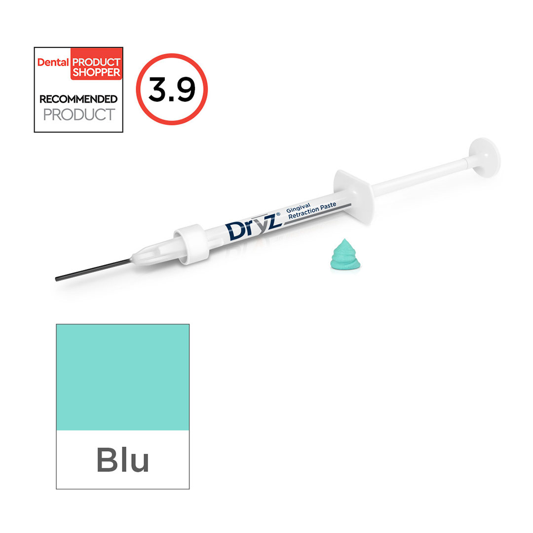 Dryz Blu Syringe Gingival Retraction Paste 
