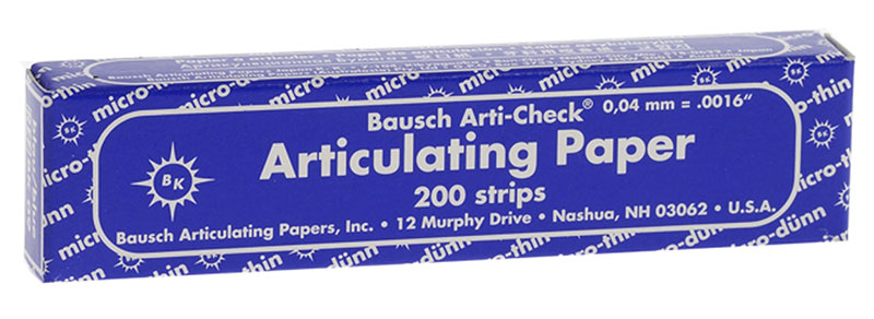 Articulating Paper Blue/Blue BK 09 – Extra Thin 40µ 