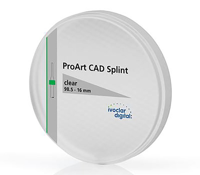 ProArt CAD Splint clear 98.5-16mm/1