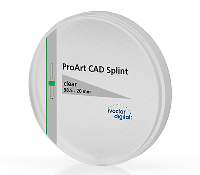 ProArt CAD Splint Clear 98.5-20mm/1