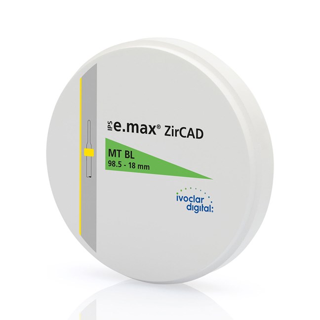 IPS e.max ZirCAD MT B2 98.5-18/1