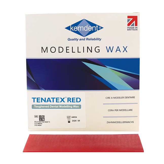 Tenatex Red Modelling Wax 2.5kg