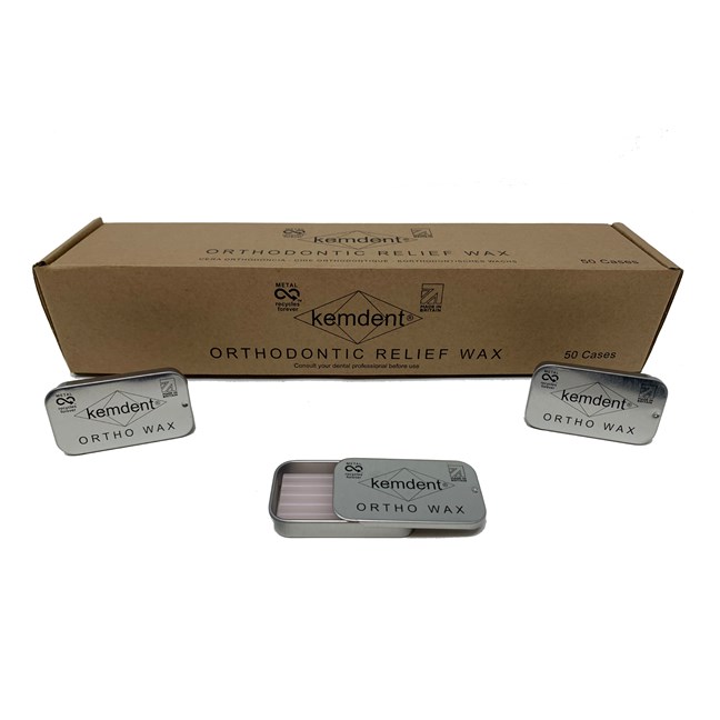 Kemdent Relief Wax Tins - Plain