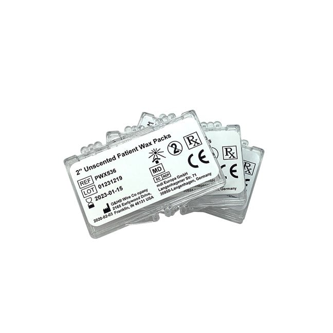 Patient Wax Packs Unscented