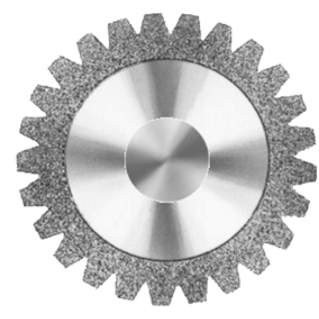 Diamond Serrated Disk D/Sided Large 3mm