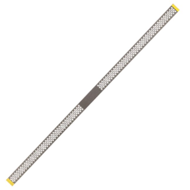 Flex-View Strips Wide 3.75mm X-Fine Grit Yellow