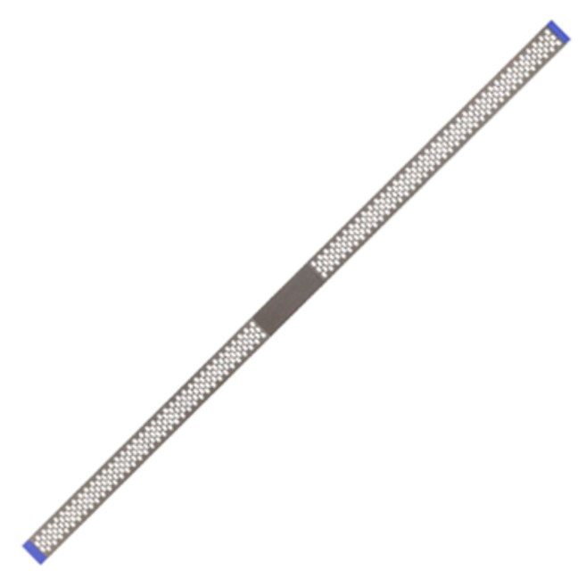 Flex-View Strips Wide 3.75mm Medium Grit Blue S/Sided