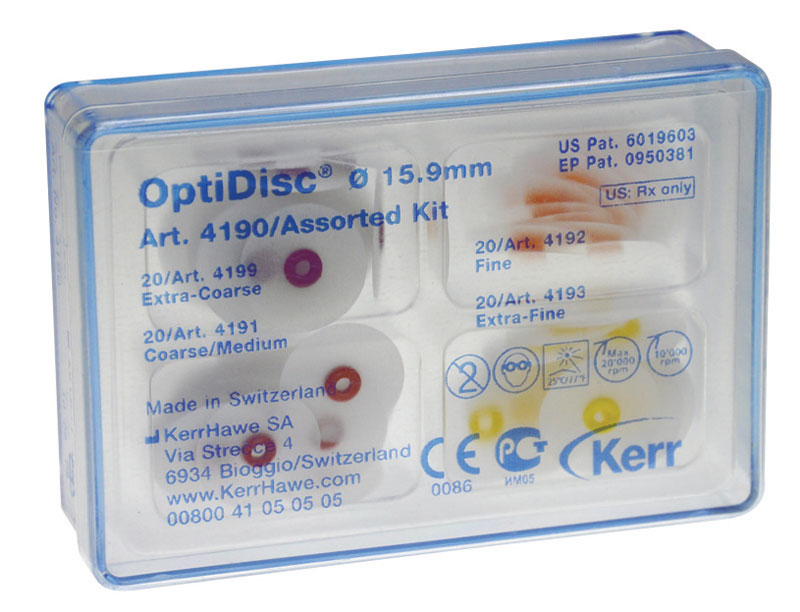 OptiDisc Assorted Kit 15.9mm 