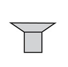 One Gloss Refills Inverted Cone,  Unmounted 