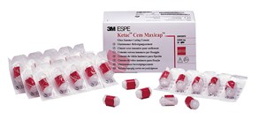 Ketac Cem Glass Ionomer Luting Cement Maxicap Capsules 