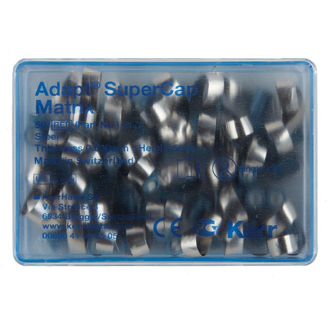 SuperMat Adapt SuperCap Matrix Steel, 0.03, high 5.0mm Blue