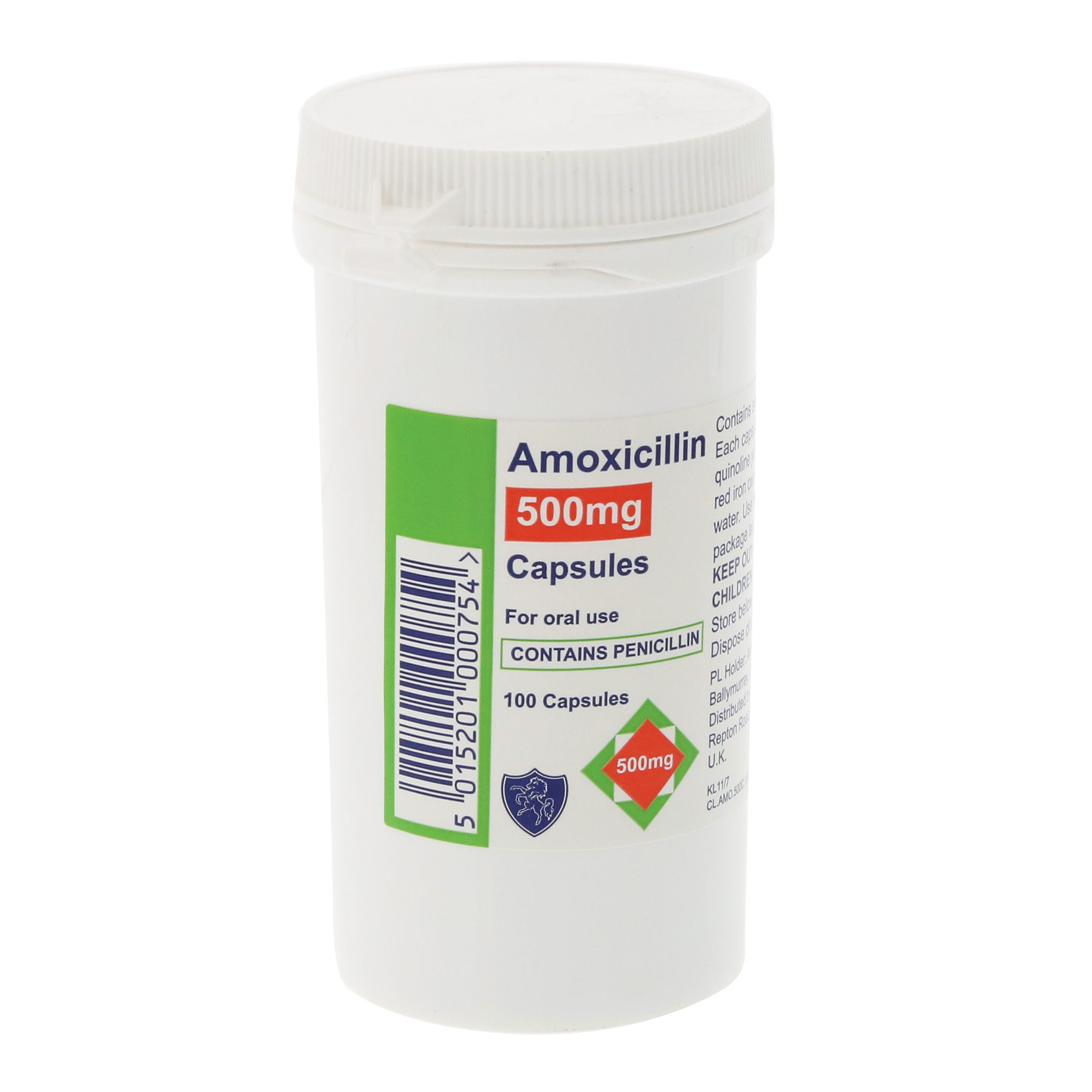 Amoxicillin 500mg Capsules 