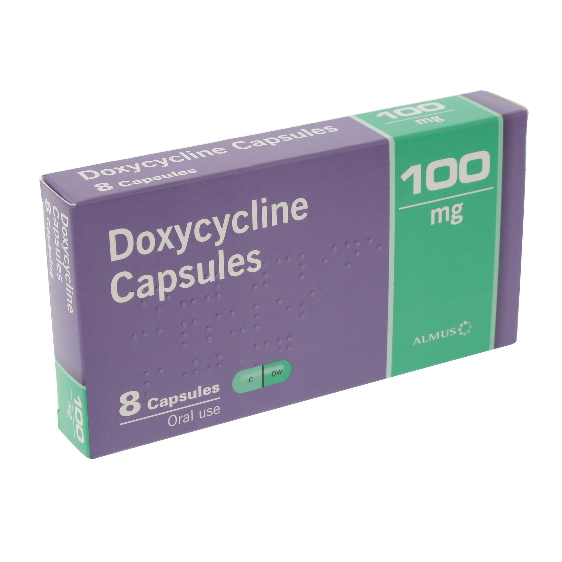 Doxycycline Capsules 100mg 