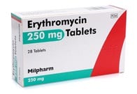 Erythromycin Tablets - 250mg 
