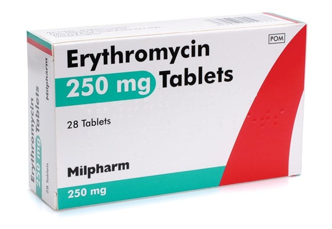 Erythromycin Tablets - 250mg