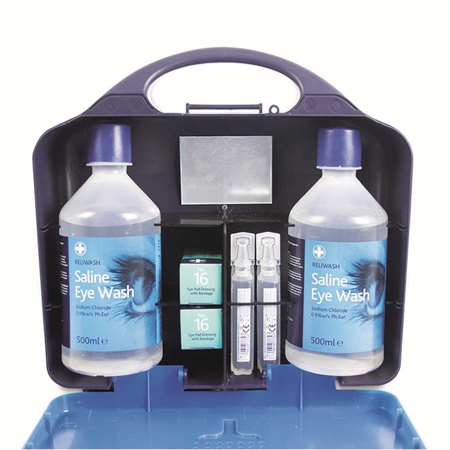 Deluxe Eye Wash Kit - BS 8599-1:2019+A1:2026
