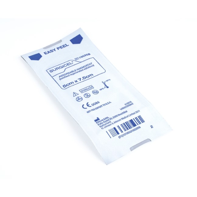 Surgicel Haemostatic Gauze 5cm x 7cm
