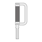 Ortho-Strips 25µm Finishing - One-Sided Left 