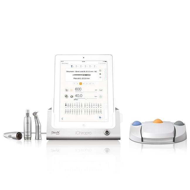 iChiropro Implant Motor with CA20:1L Contra-Angle & iPad 9