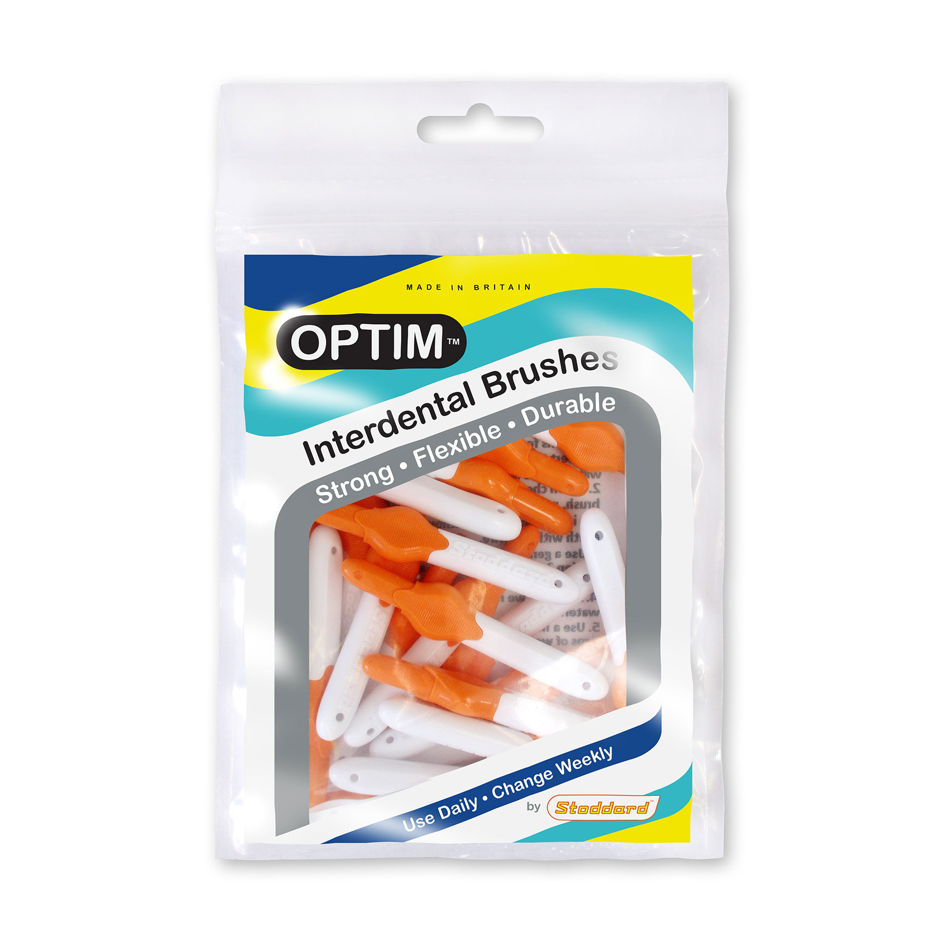PAS731 OPTIM Interdental Brush Bulk Packs XXXFine Orange