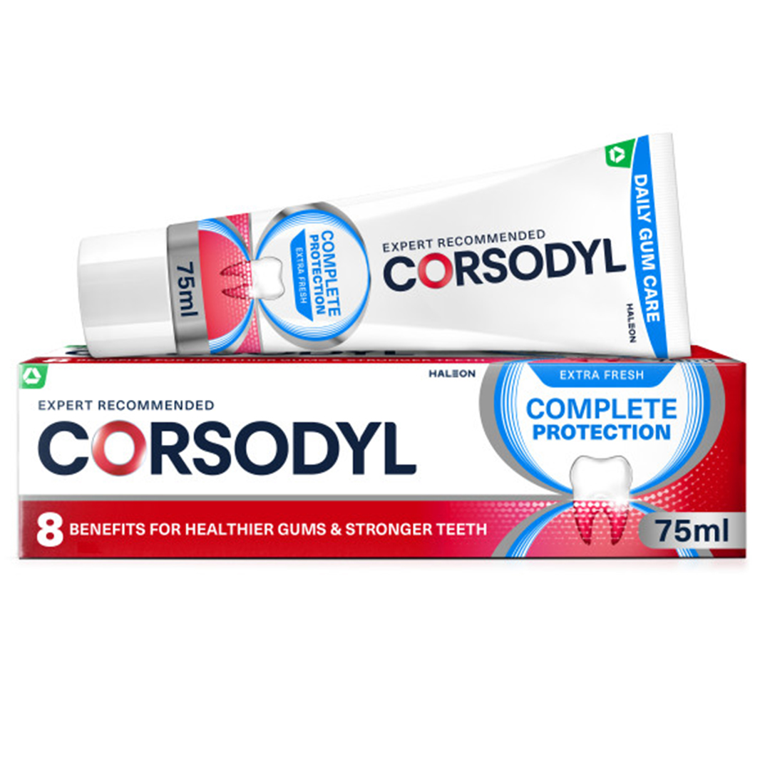 PBB355 Corsodyl Complete Protection Toothpaste Extra Fresh