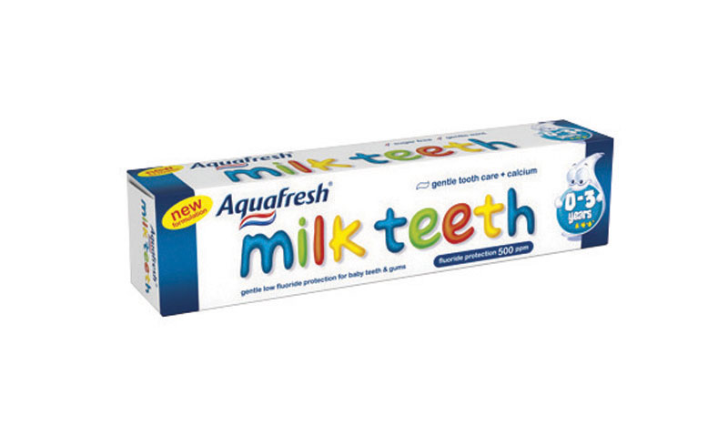 Aquafresh Toothpaste Milk Teeth 