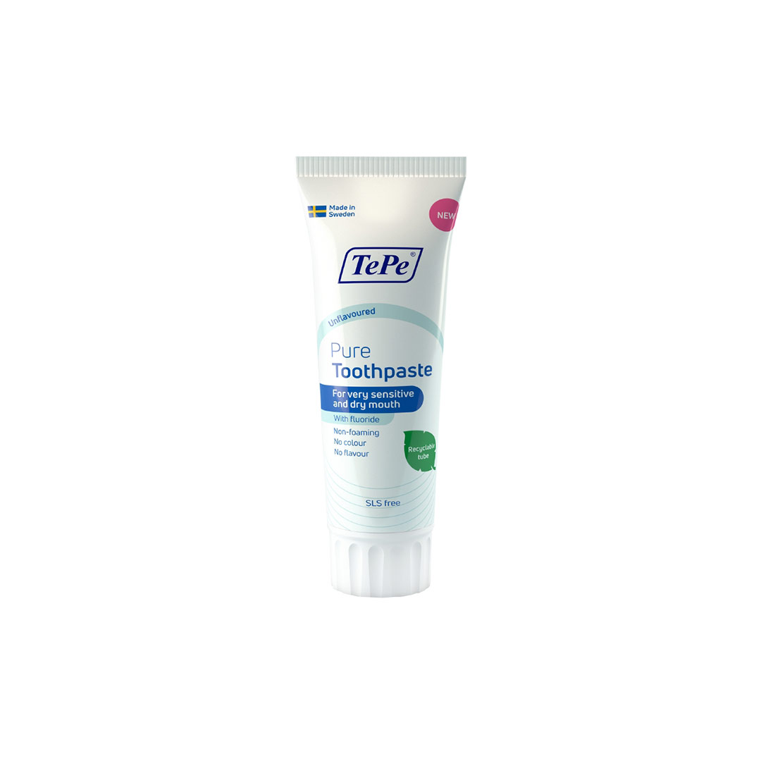 TePe Pure Toothpaste Unflavoured 75ml 
