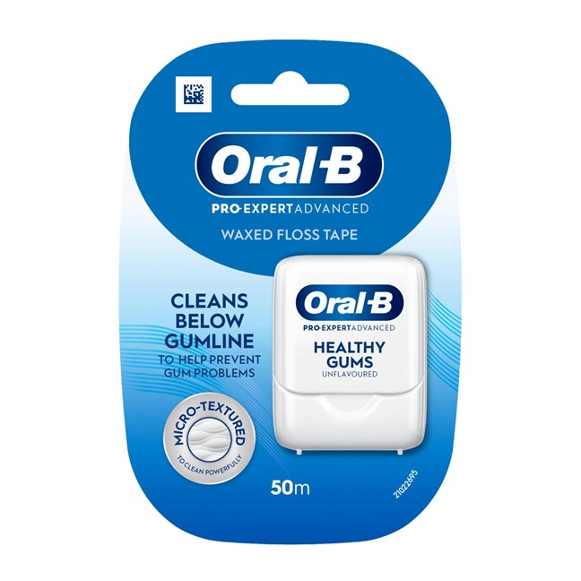 Oral B Pro Expert Healthy Gums Flossing Tape 50m