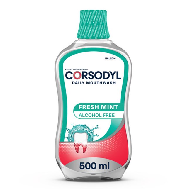 Corsodyl Daily Rinse Alcohol Free Fresh Mint