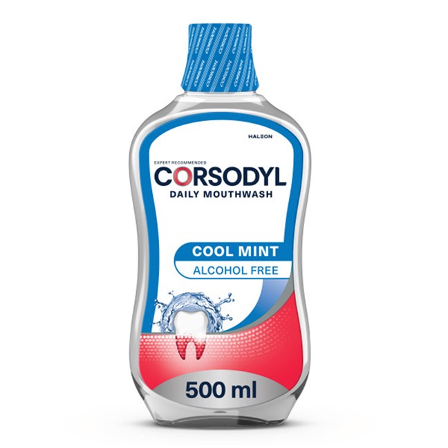 Corsodyl Daily Rinse Alcohol Free Cool Mint