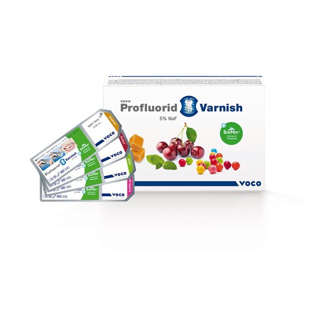 Profluorid Varnish + BioMin Single Dose Mixed